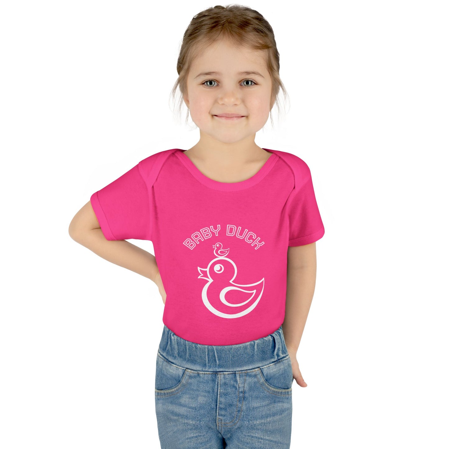Cute Baby Duck Infant Bodysuit — Adorable Duckling Design