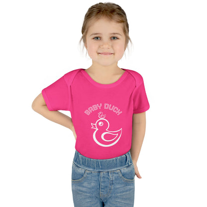 Cute Baby Duck Infant Bodysuit — Adorable Duckling Design