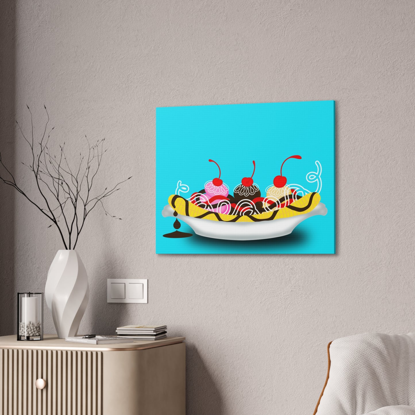Bannana Split  Canvas Print
