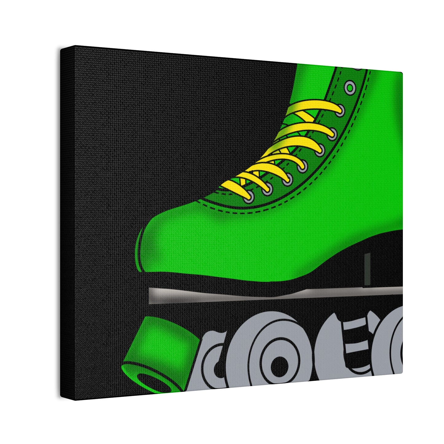 Green Roller Skate