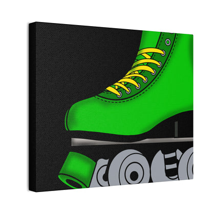 Green Roller Skate