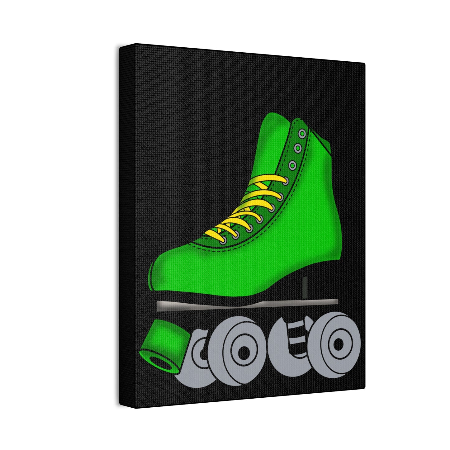 Green Roller Skate