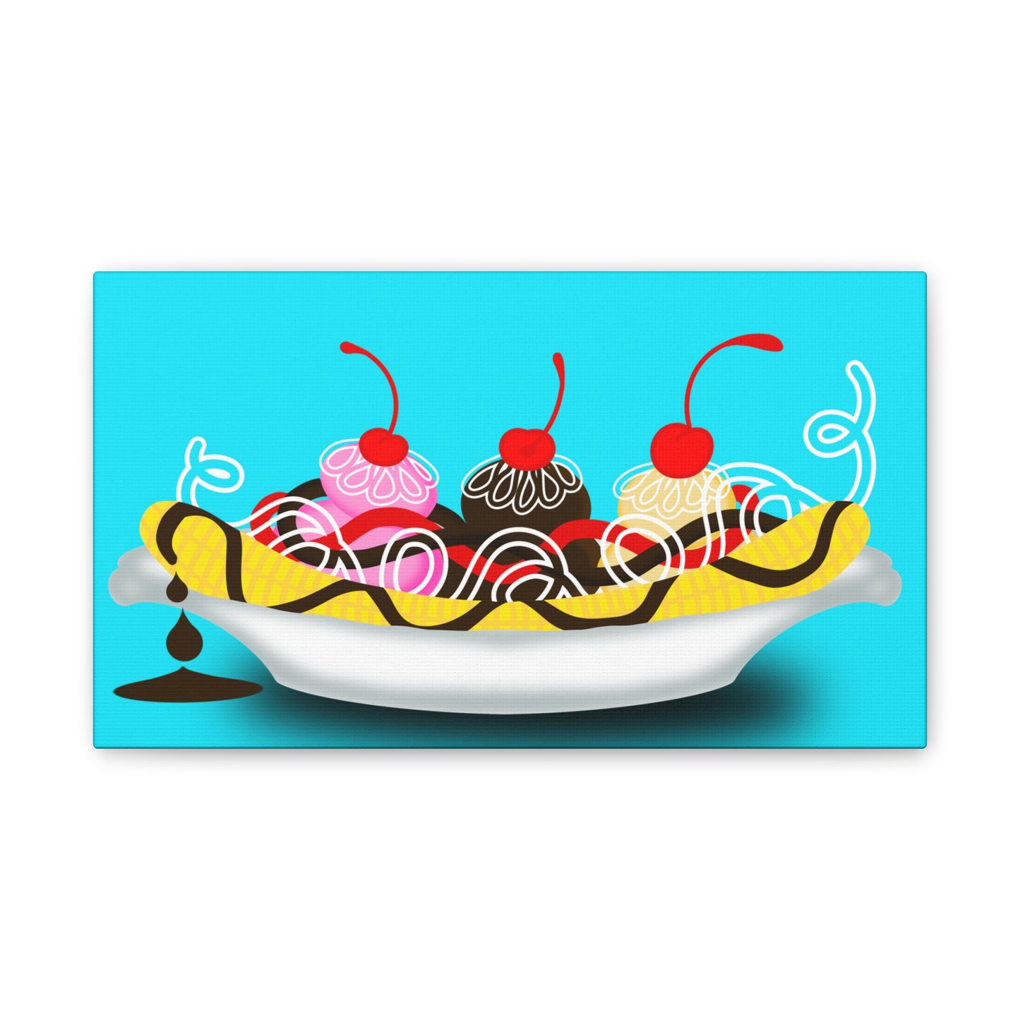 Bannana Split  Canvas Print