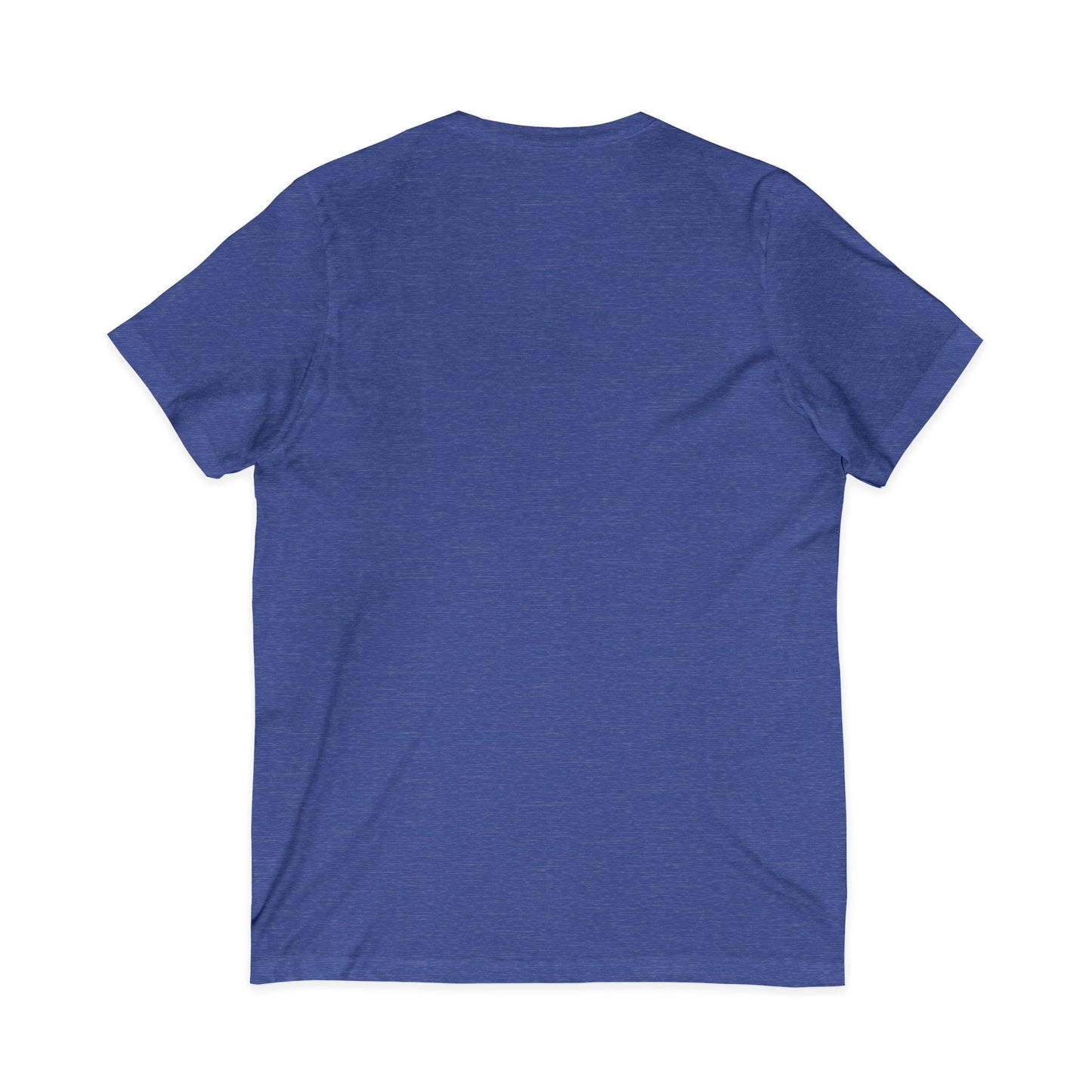 Travel Ghost V-Neck Tee — Cute Flight Attendant Ghost with Luggage Graphic