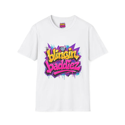 Blingin Baddiez Graffiti T-Shirt — Retro Hip-Hop Streetwear Tee