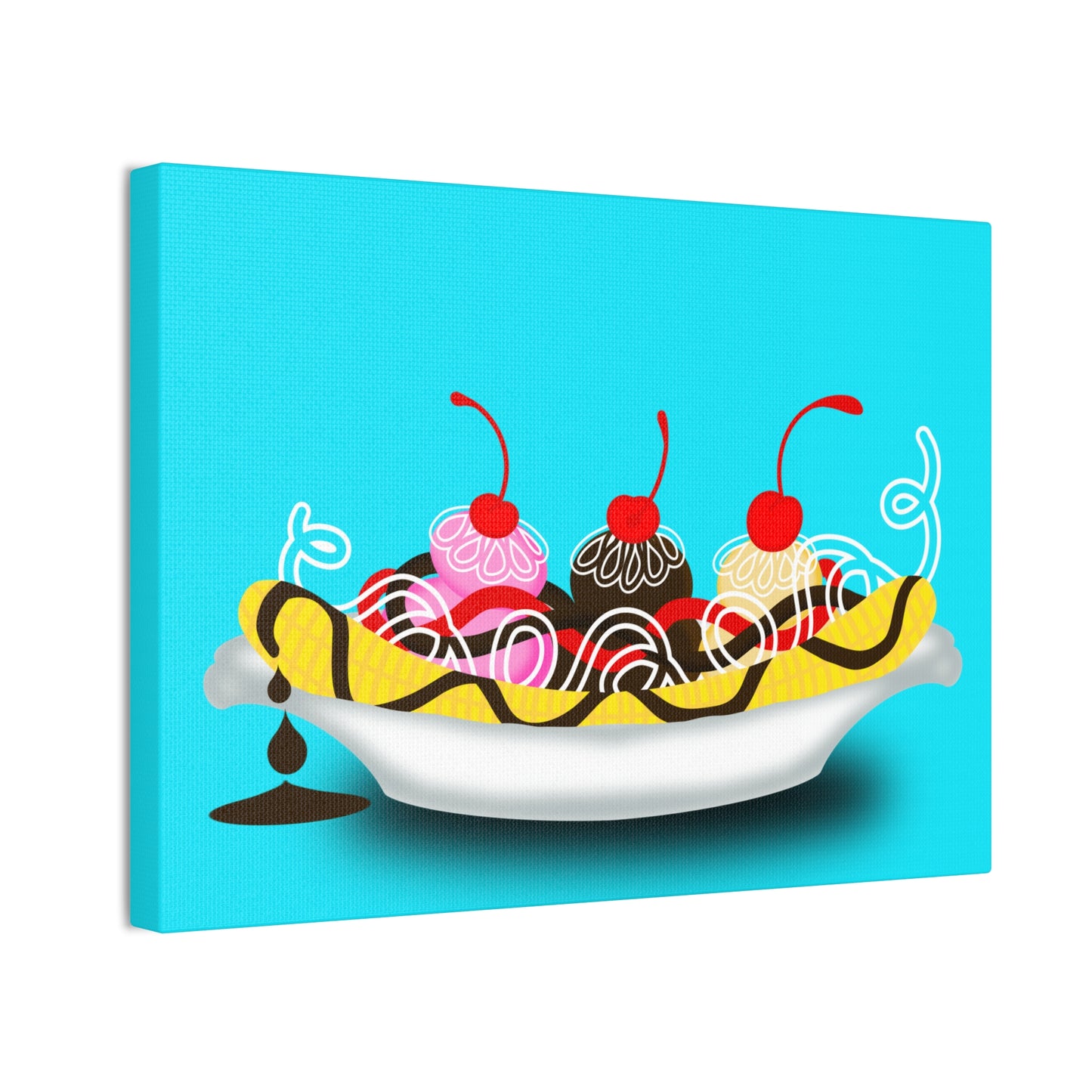 Bannana Split  Canvas Print