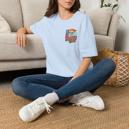 Slam Clickers Club T-Shirt | Retro Surf Neon Logo
