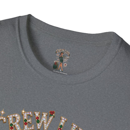 Crew Life T-Shirt — Retro Flight Attendant Pinup Tee