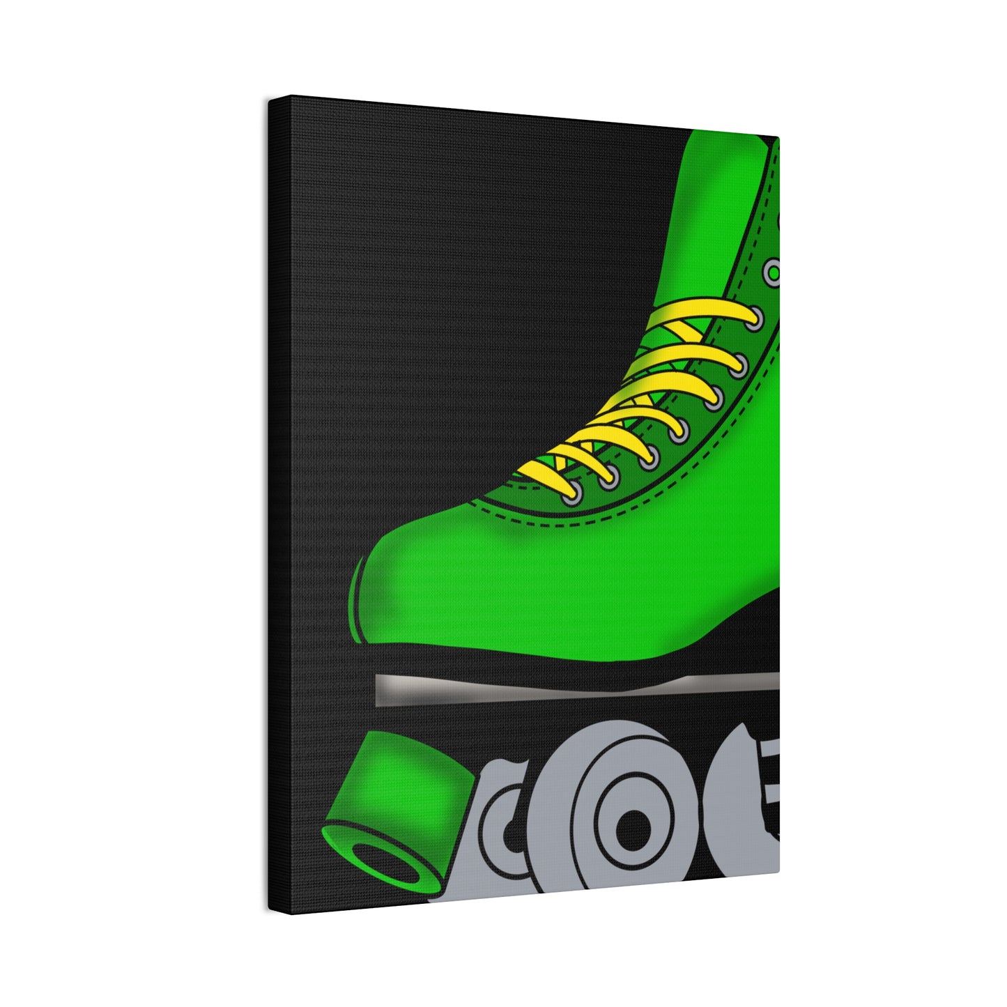 Green Roller Skate