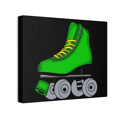 Green Roller Skate