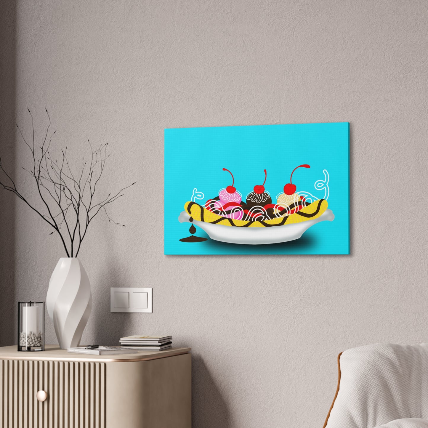 Bannana Split  Canvas Print