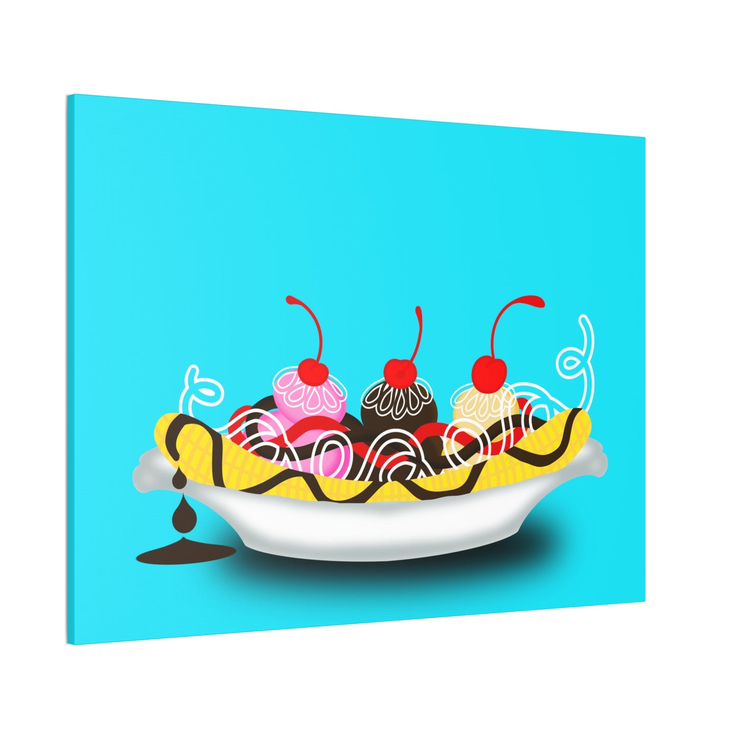Bannana Split  Canvas Print