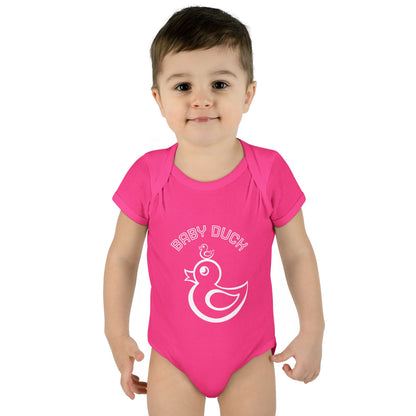 Cute Baby Duck Infant Bodysuit — Adorable Duckling Design