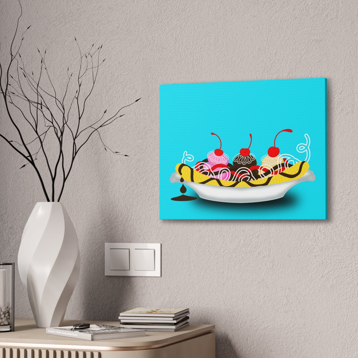 Bannana Split  Canvas Print