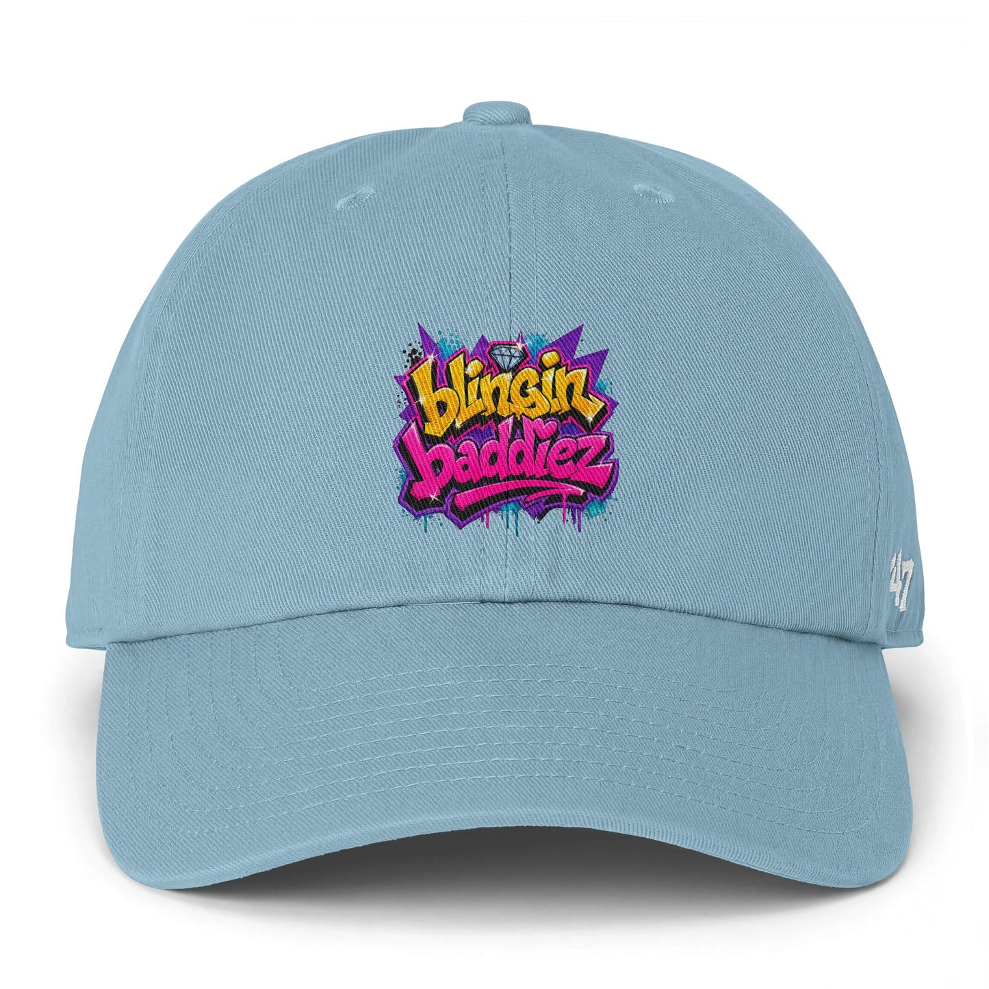 Clean Up Cap - 'Blingin Baddiez' Embroidered Dad Hat