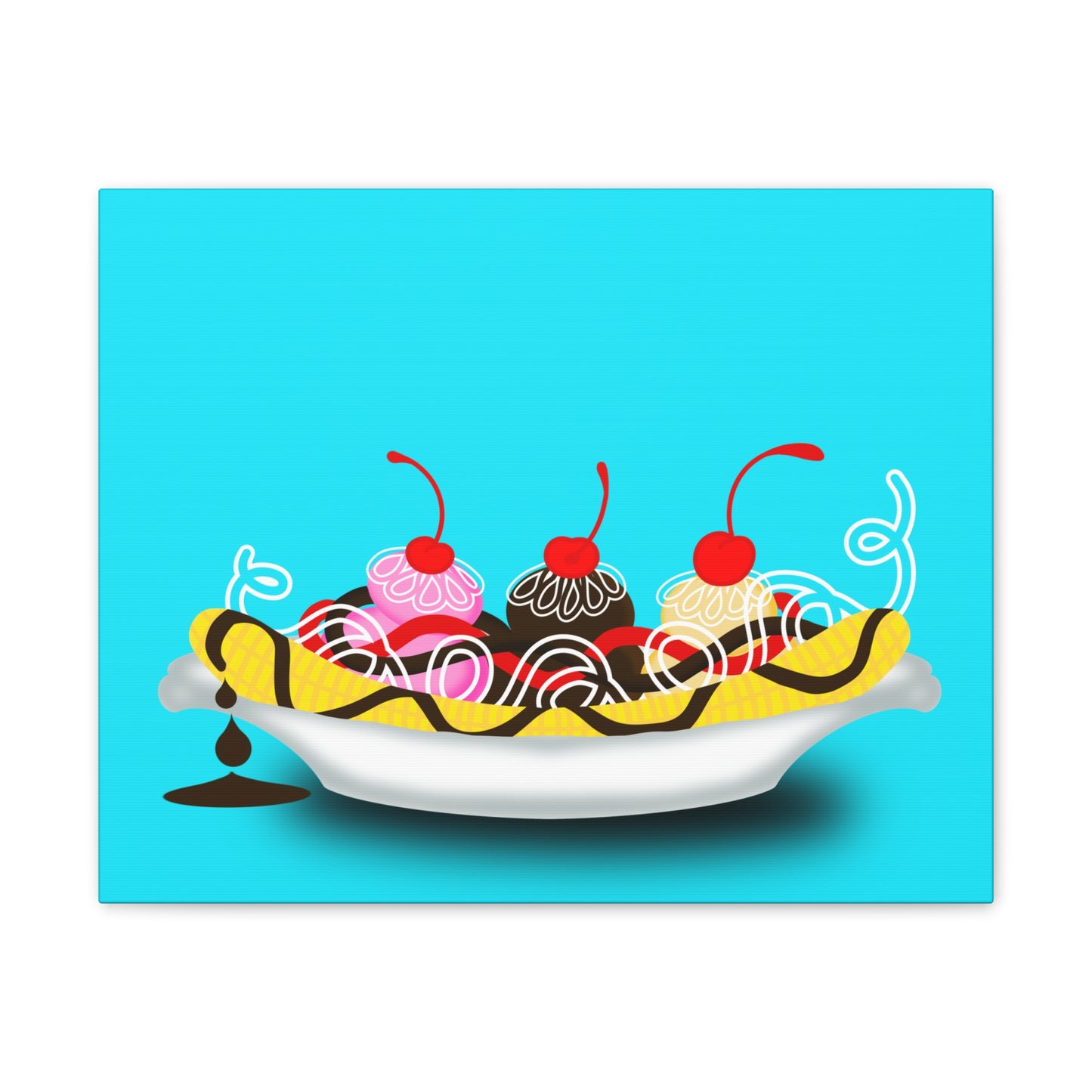 Bannana Split  Canvas Print