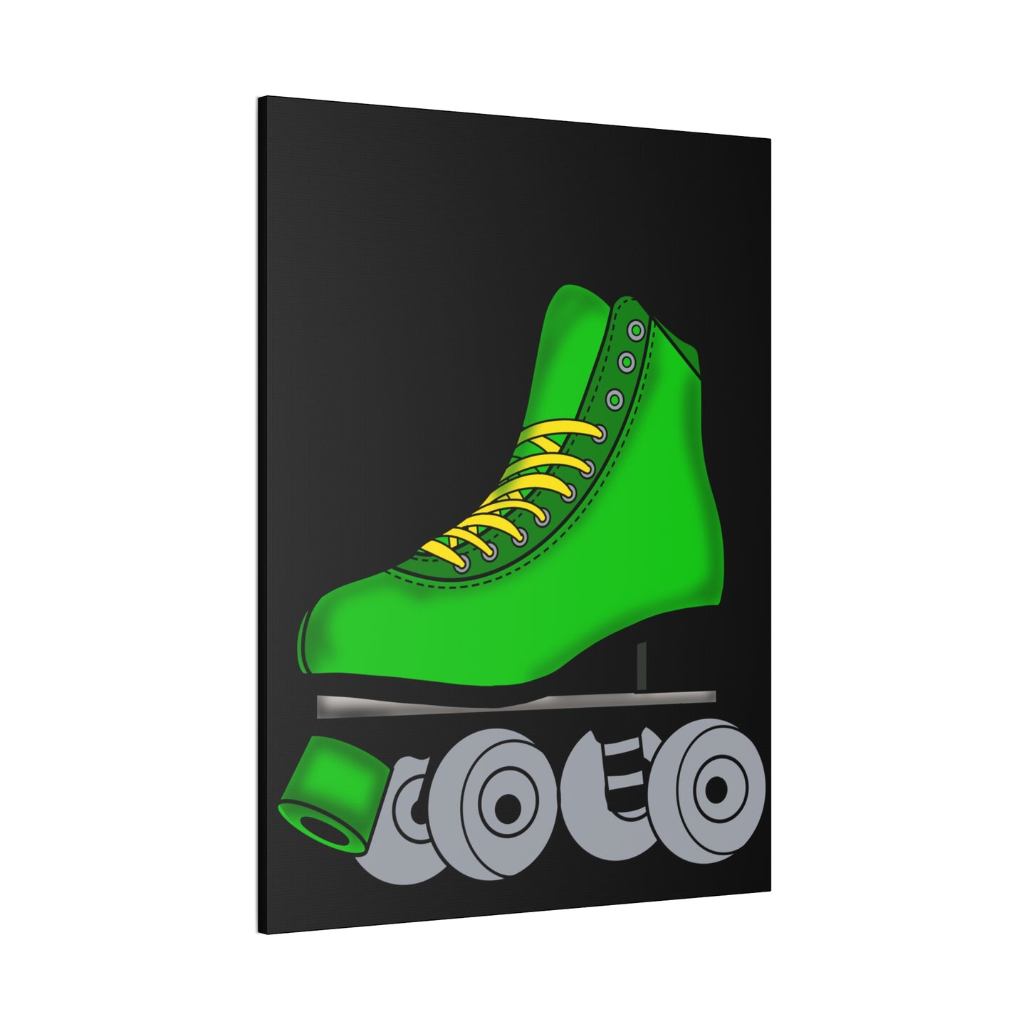 Green Roller Skate