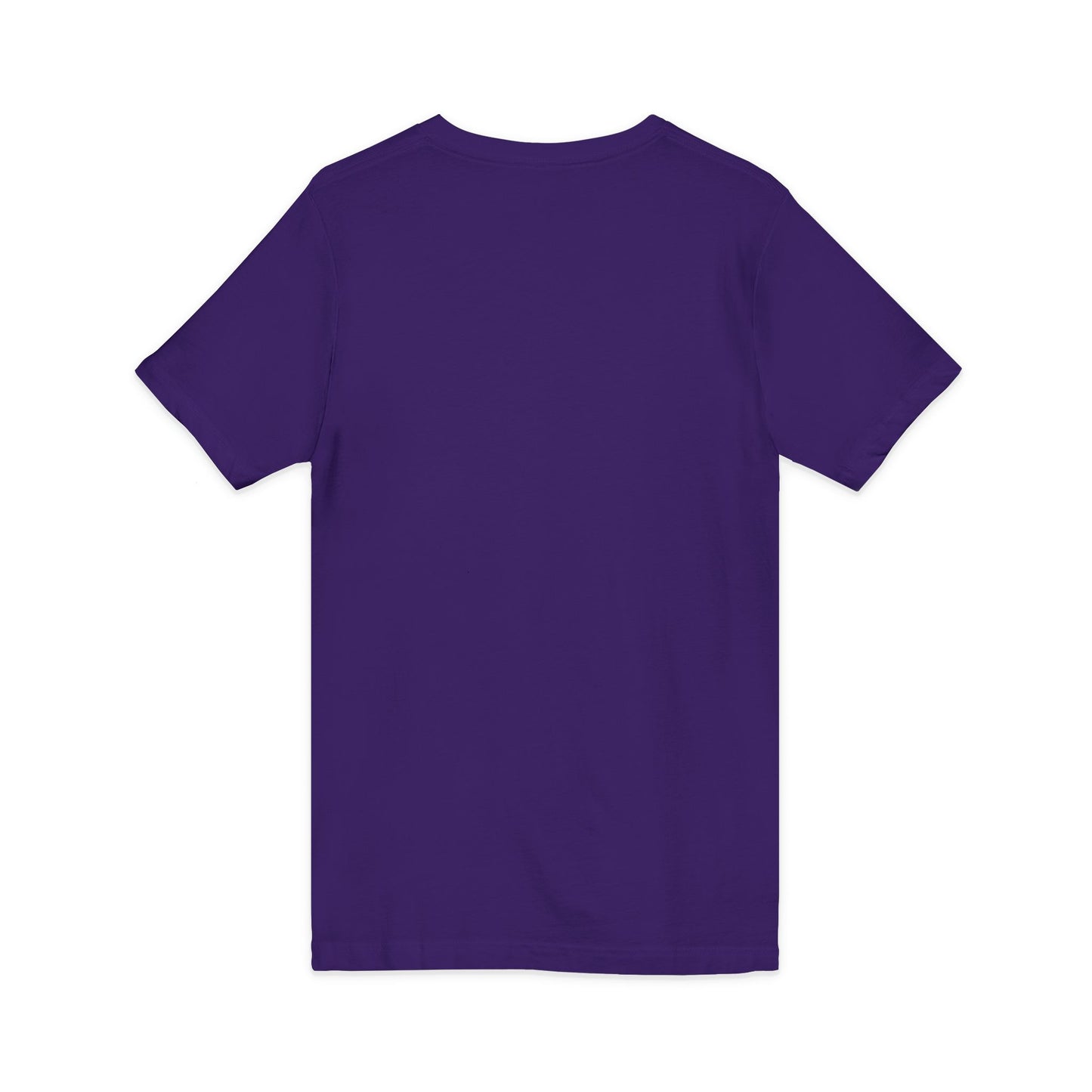 Travel Ghost V-Neck Tee — Cute Flight Attendant Ghost with Luggage Graphic