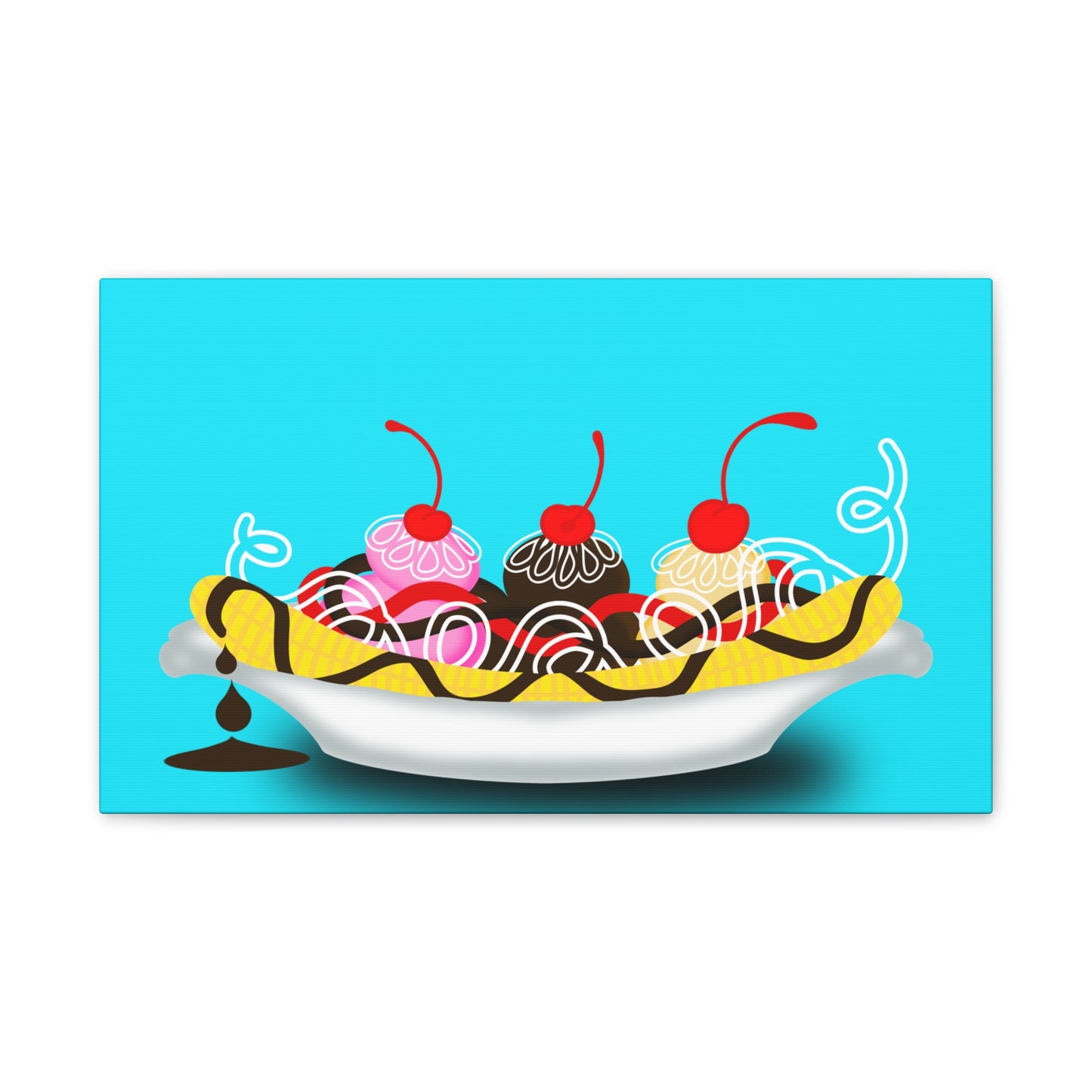 Bannana Split  Canvas Print