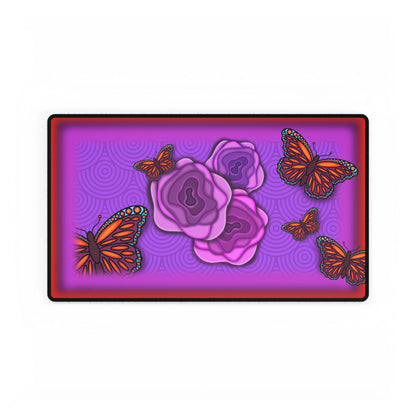 Triple flower Desk Mats