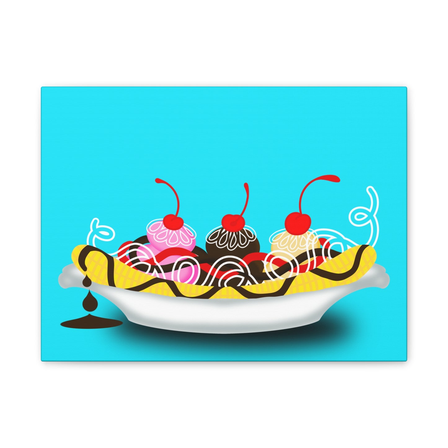 Bannana Split  Canvas Print