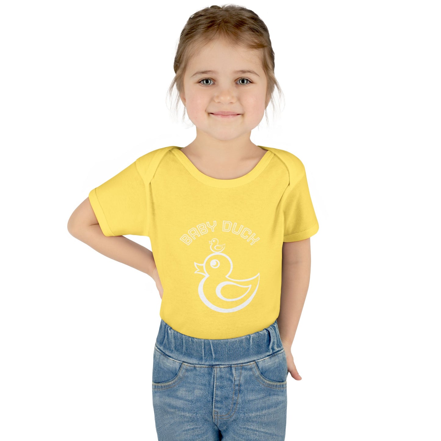 Cute Baby Duck Infant Bodysuit — Adorable Duckling Design