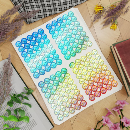 sparkle my world sticker packet