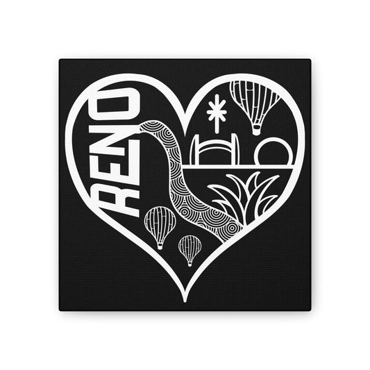 RENO heart skyline