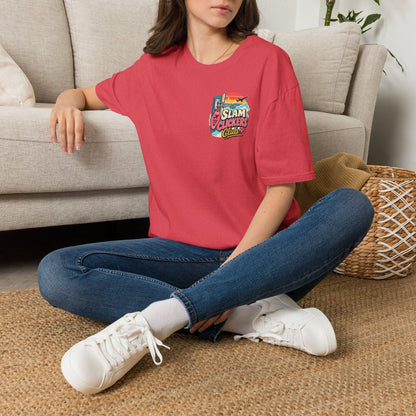 Slam Clickers Club T-Shirt | Retro Surf Neon Logo