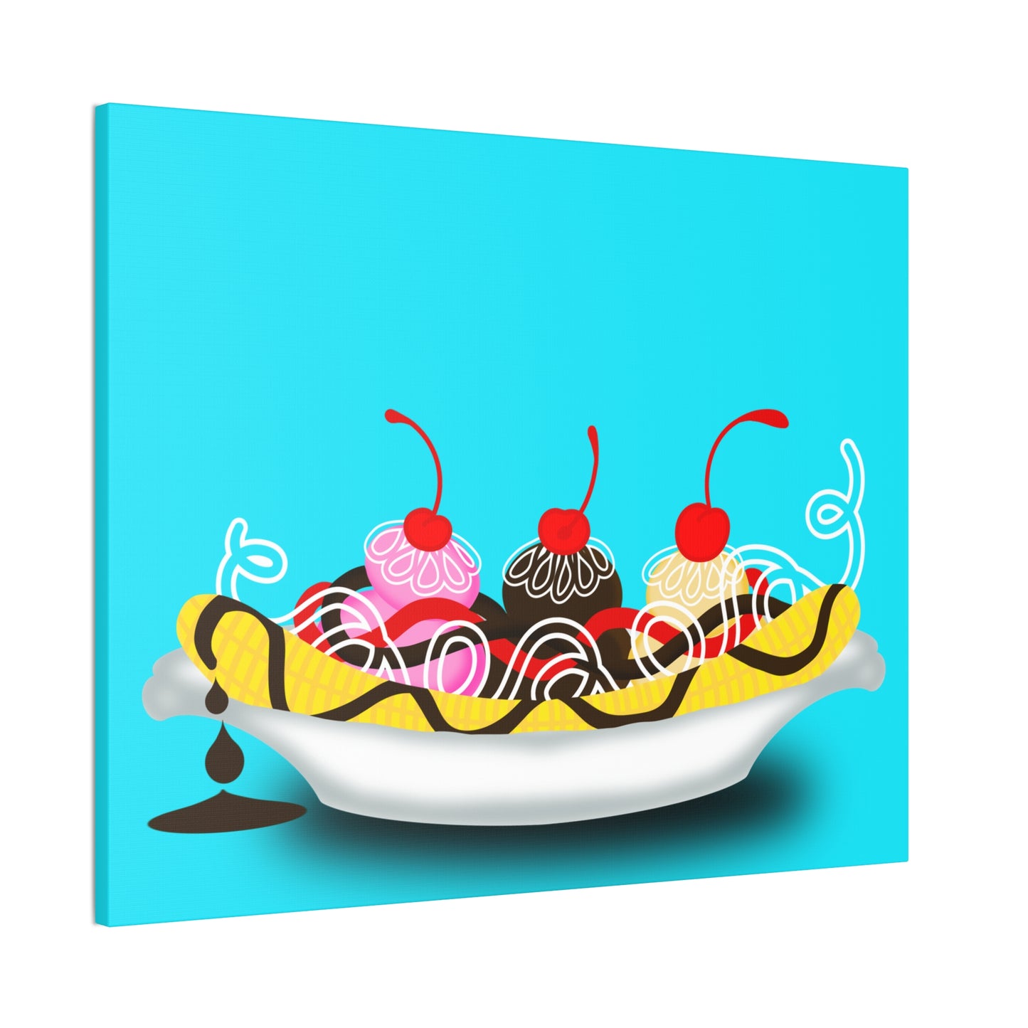 Bannana Split  Canvas Print
