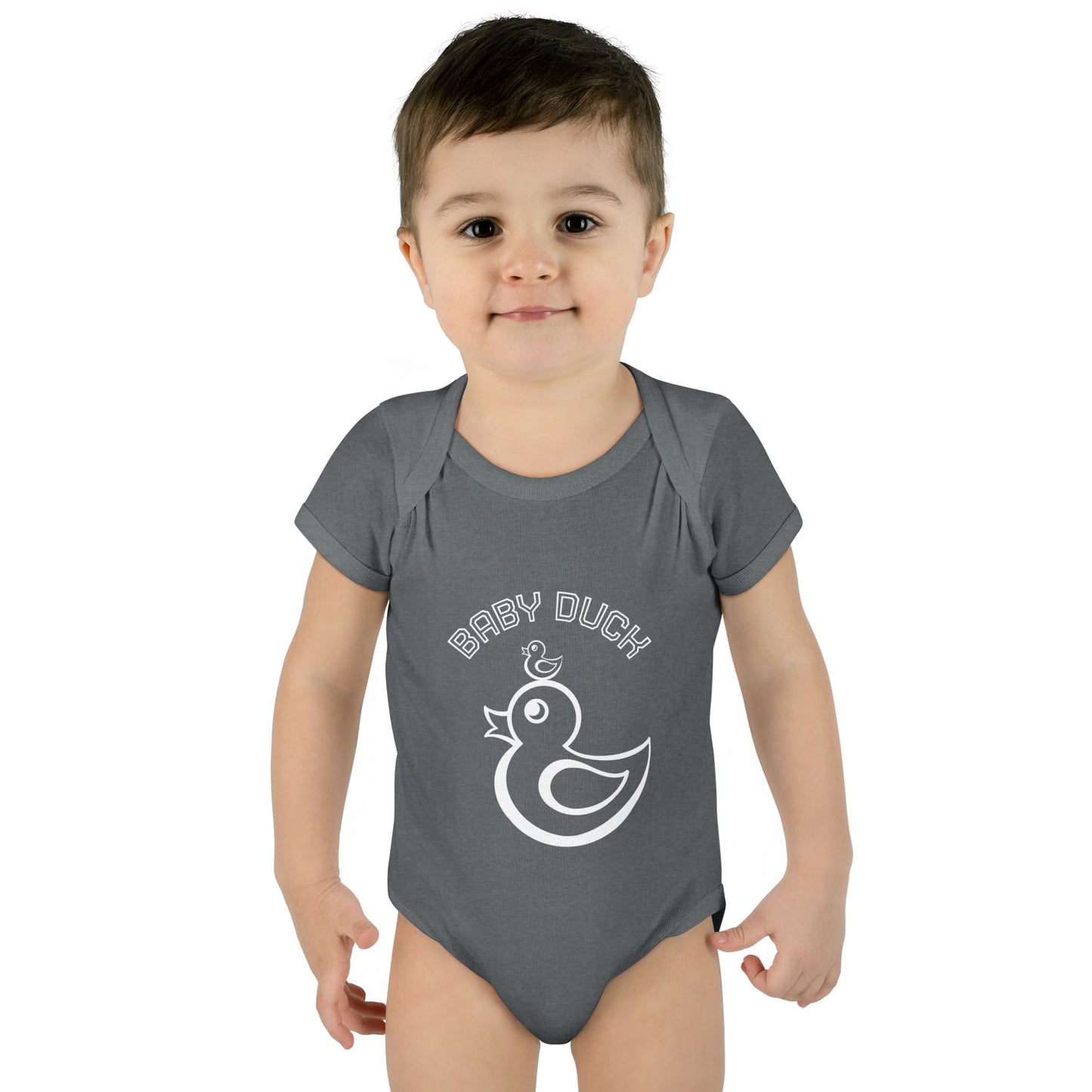Cute Baby Duck Infant Bodysuit — Adorable Duckling Design