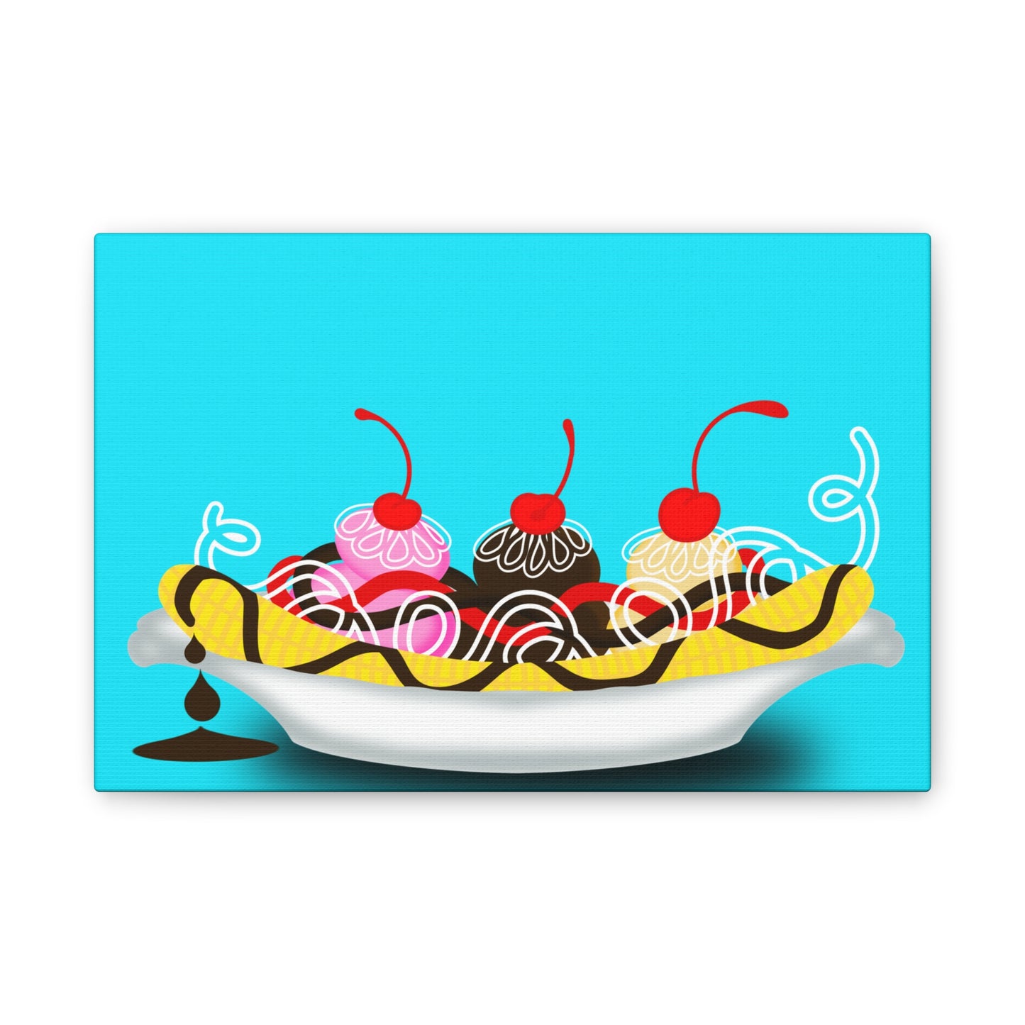 Bannana Split  Canvas Print