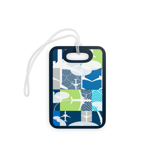 Plane pattern Luggage Tags