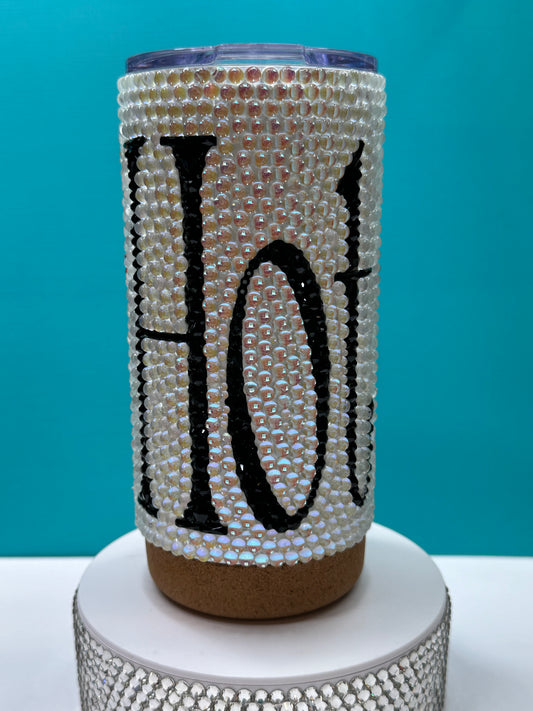 Hot Lips Rhinestone Tumbler 20oz