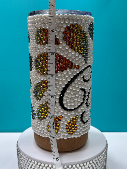 Coffee Rhinestone Insulated Cup 20oz