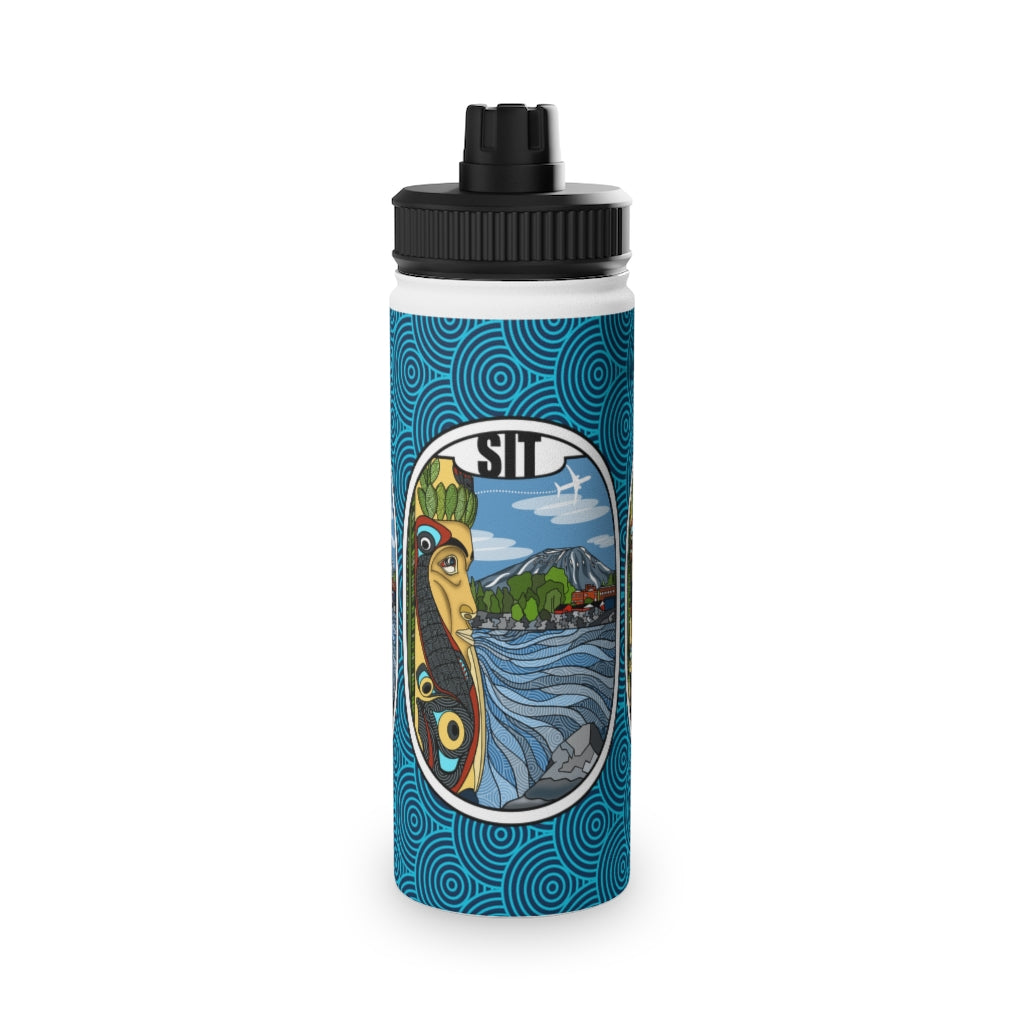 Sitka Stainless Steel Water Bottle, Sports Lid