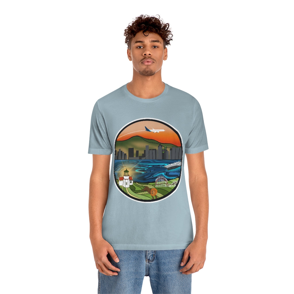 San Diego  Sleeve Tee