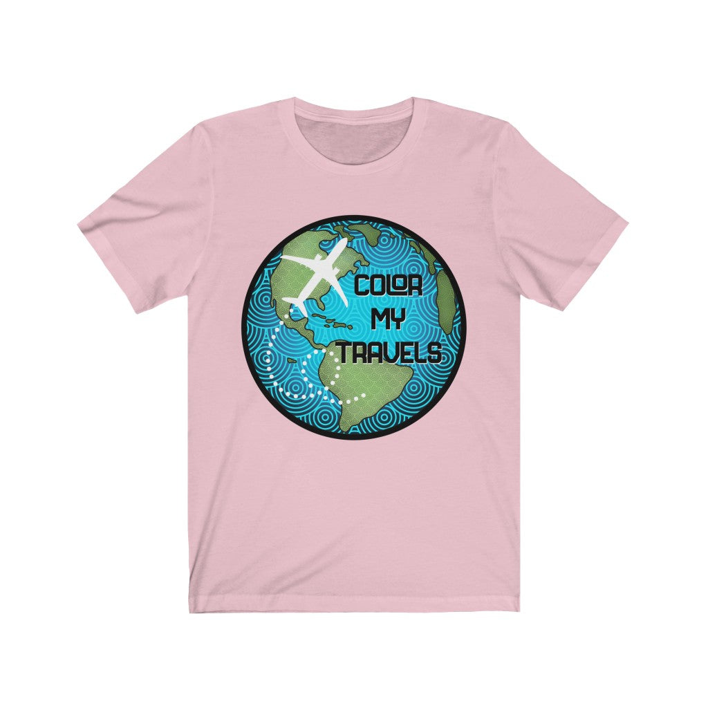 Color My Travels Short Sleeve Tee