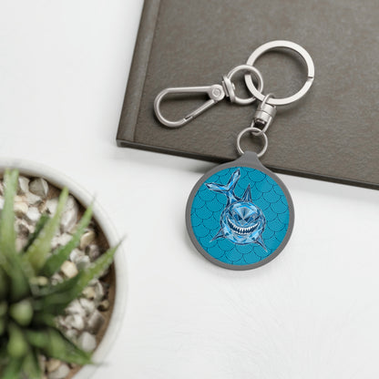 Shark Keyring Tag