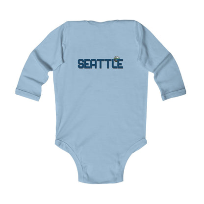 Seattle Infant Long Sleeve Bodysuit