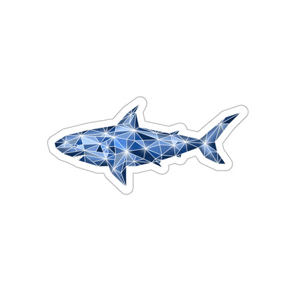 Shark blue side view