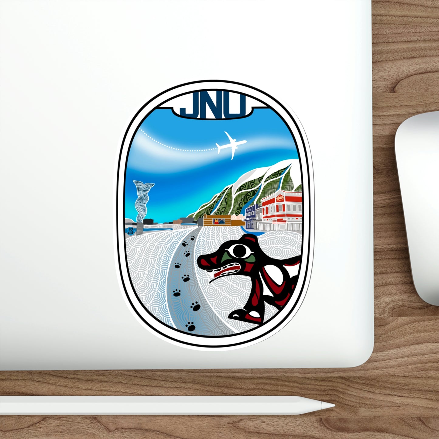 JNU Juneau Die-Cut Stickers