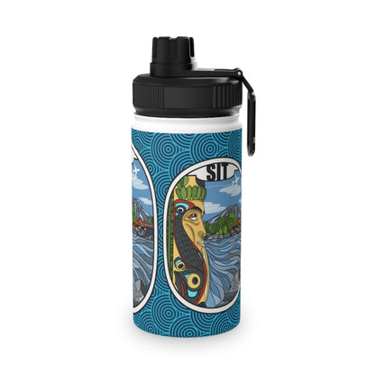 Sitka Stainless Steel Water Bottle, Sports Lid