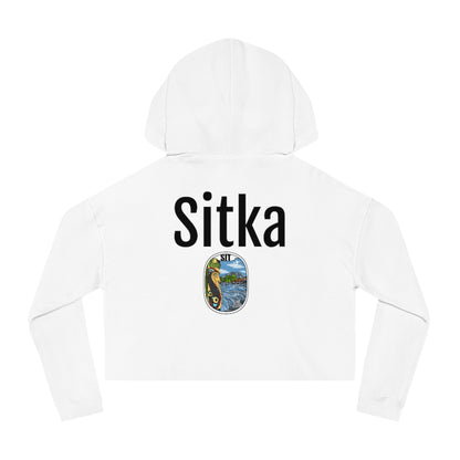 Sitka Women’s Cropped Hooded Sweatshirt