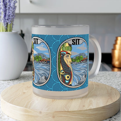 Sitka Frosted Glass Mug