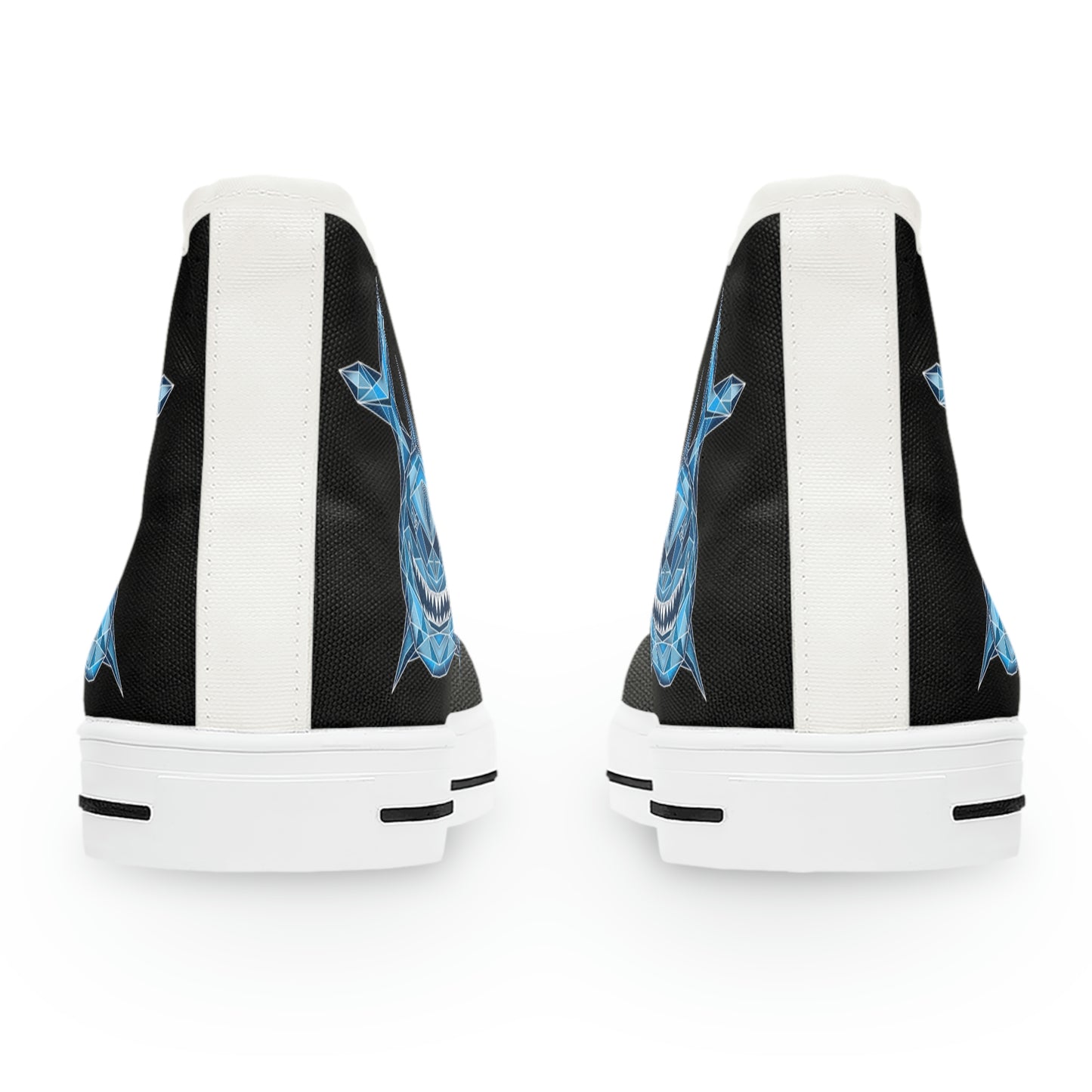 Blue Shark High Top Sneakers