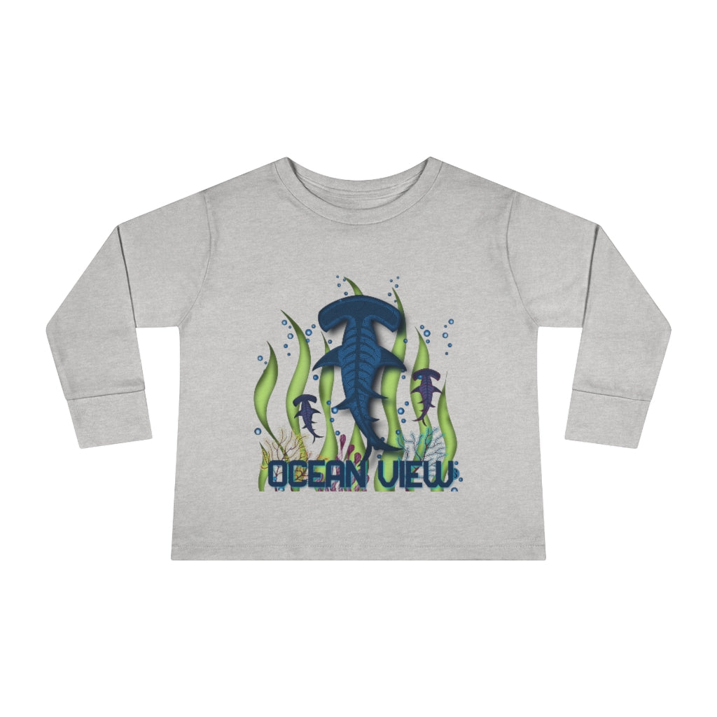 Ocean view Toddler Long Sleeve Tee