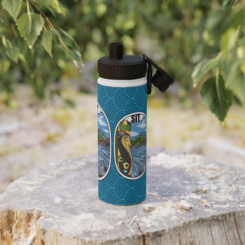 Sitka Stainless Steel Water Bottle, Sports Lid