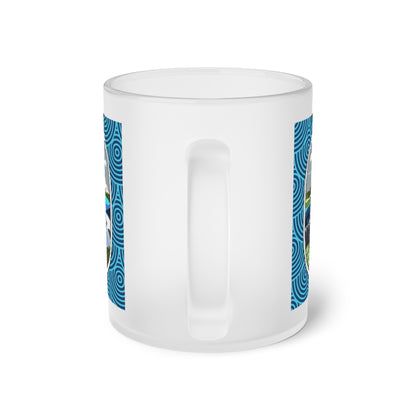 SEA Seattle Frosted Glass Mug