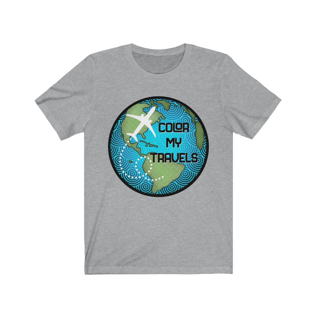 Color My Travels Short Sleeve Tee